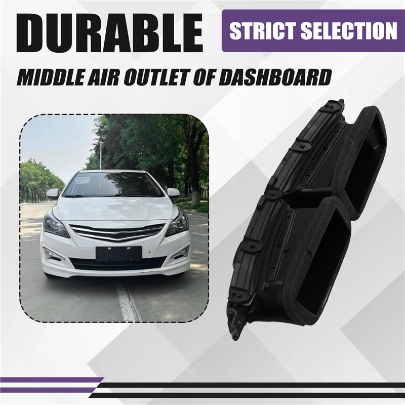 

Instrument Panel Middle Air Outlet Air Conditioning Outlet 97410-1R100 For Hyundai Verna Solaris 974101R100 Dashboard Air Outlet