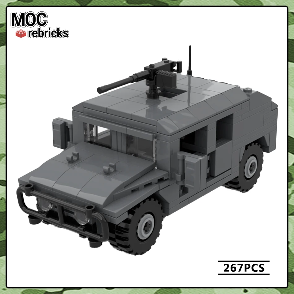 

Military Vehicles Series HMMWV M1025 Car MOC Building Block DIY Model Collection Experts High Difficulty Brick Toys Xmas Gifts