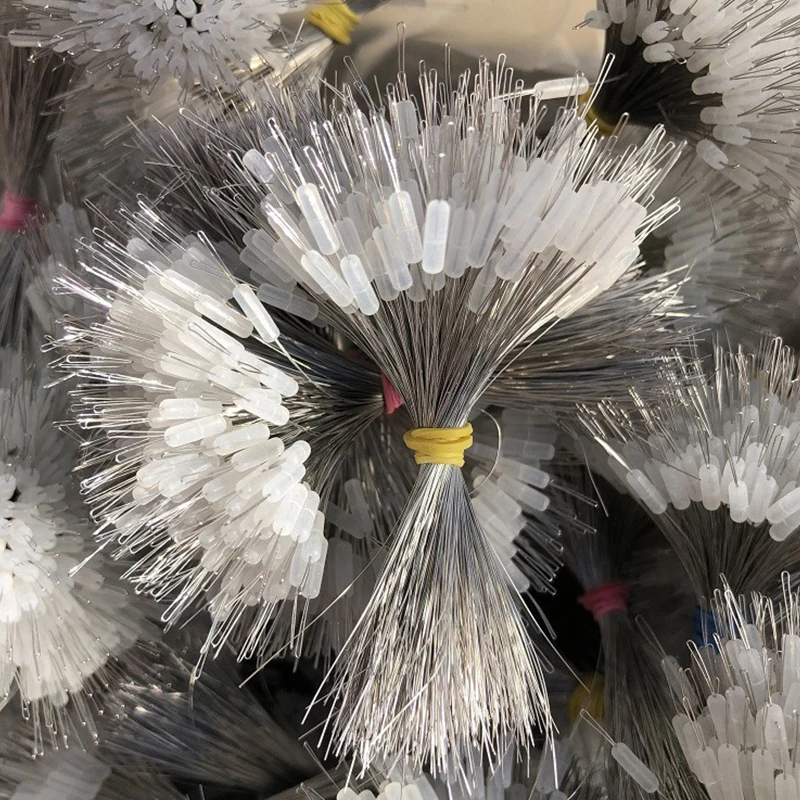 300 قطعة/الوحدة تعويم سدادة مطاطية شفافة Ss S M L الصيد بوبر سدادة تعويم أسطواني الفضاء الفول خيط صنارة الصيد الملحقات #4