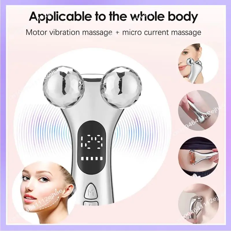 N83R Facial Beauty Device Electric Facial Slimming Rollor Face Slimming Roller Massager