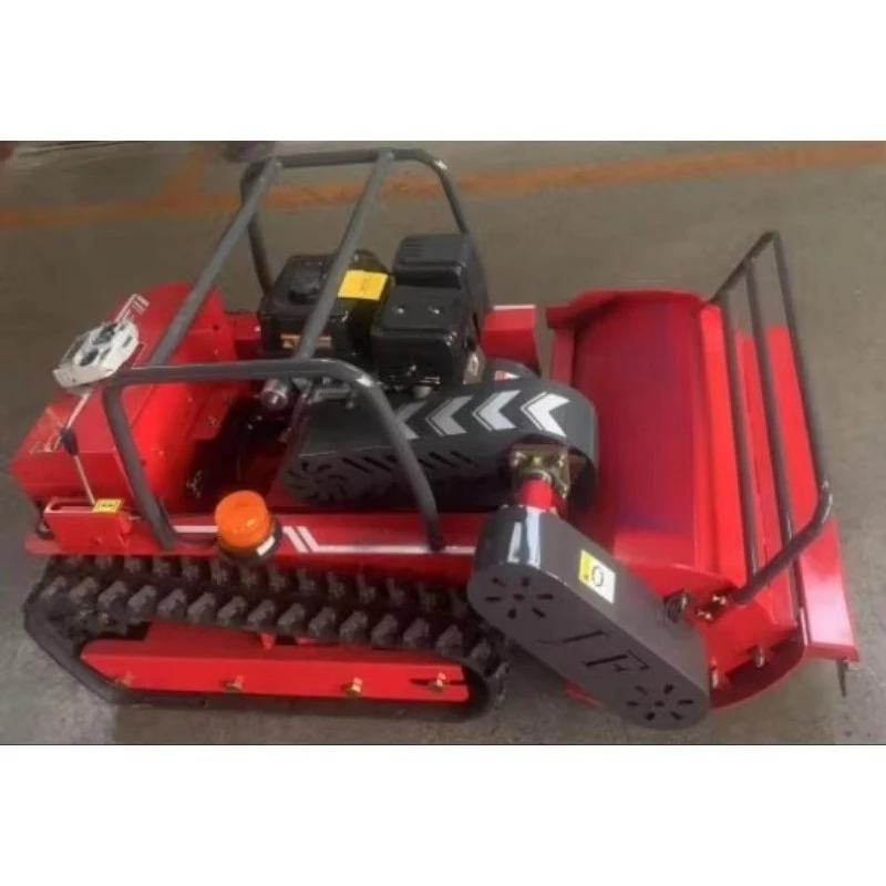 Remote Control Crawler  Flail Mower All Terrain Brush Cutter for  Industrial Flail Blade Lawn Mowing Machine