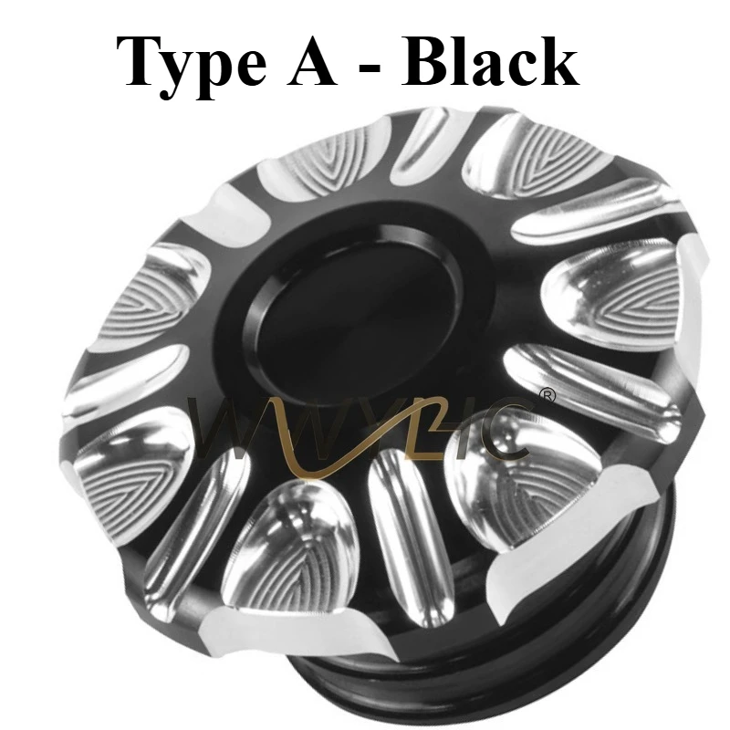 

Suitable for XL883 1200 X48 Dana, Breakthrough, Fat Boy, Road King, Glide, Modified CNC Fuel Tank Cap