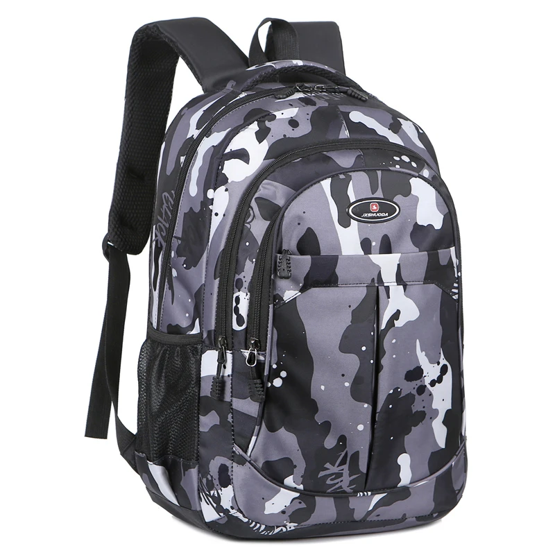 

Large Capacity Men's Backpack Men Bag Lightweight Nylon Fabric Travel Backpack School Bag Fashion Casual Men's Laptop Backpack