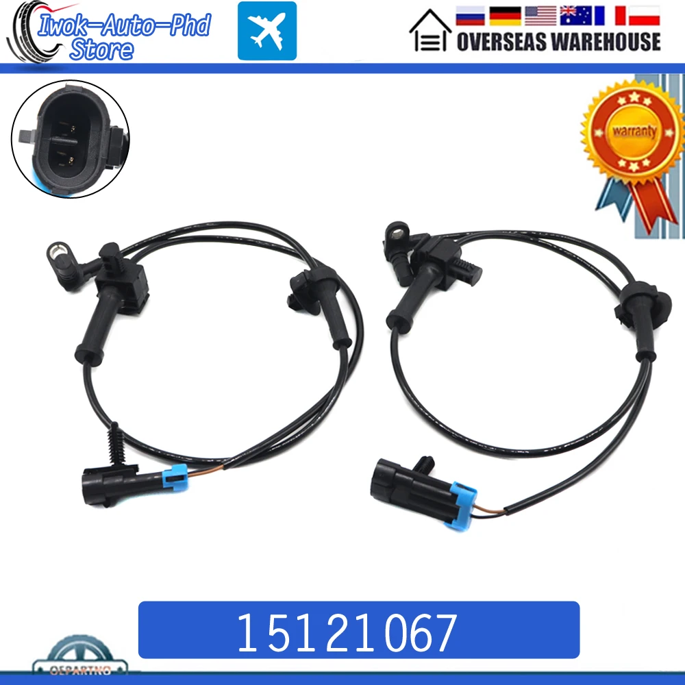 

15121067 ABS Wheel Speed Sensor Rear Left & Righ 20763147 For Cadillac Escalade ESV EXT For Chevrolet Tahoe GMC Yukon 07-14