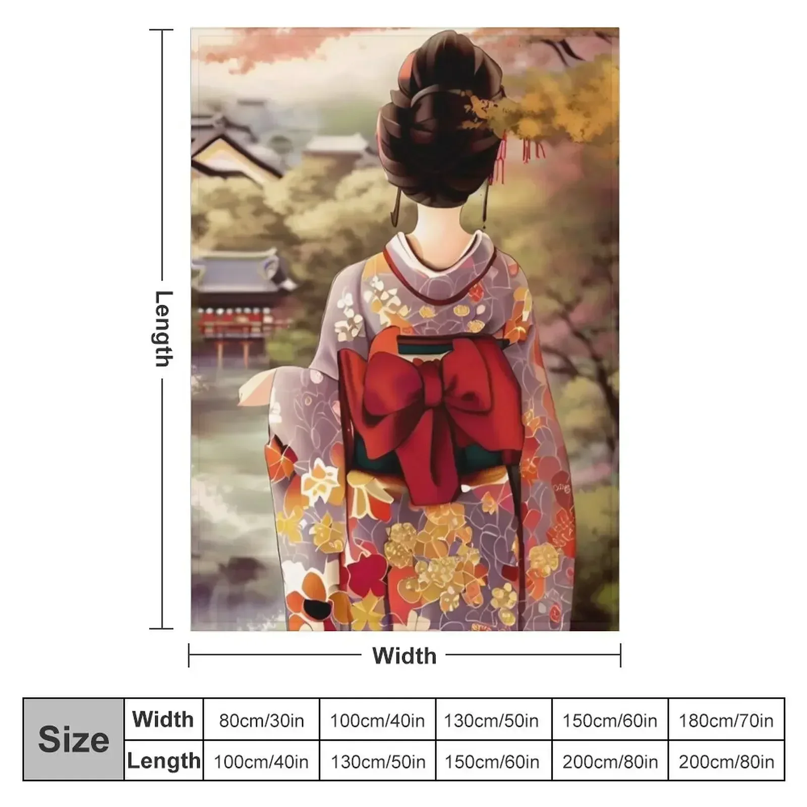kimono japanese Throw Blanket Single Summer Beddings Baby Plaid on the sofa Blankets