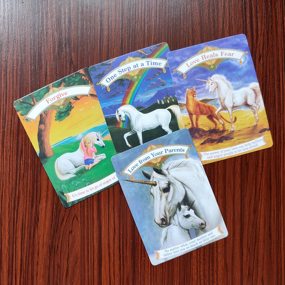 Magical Unicorn Oracle Cards Deck 44 Cards Deck