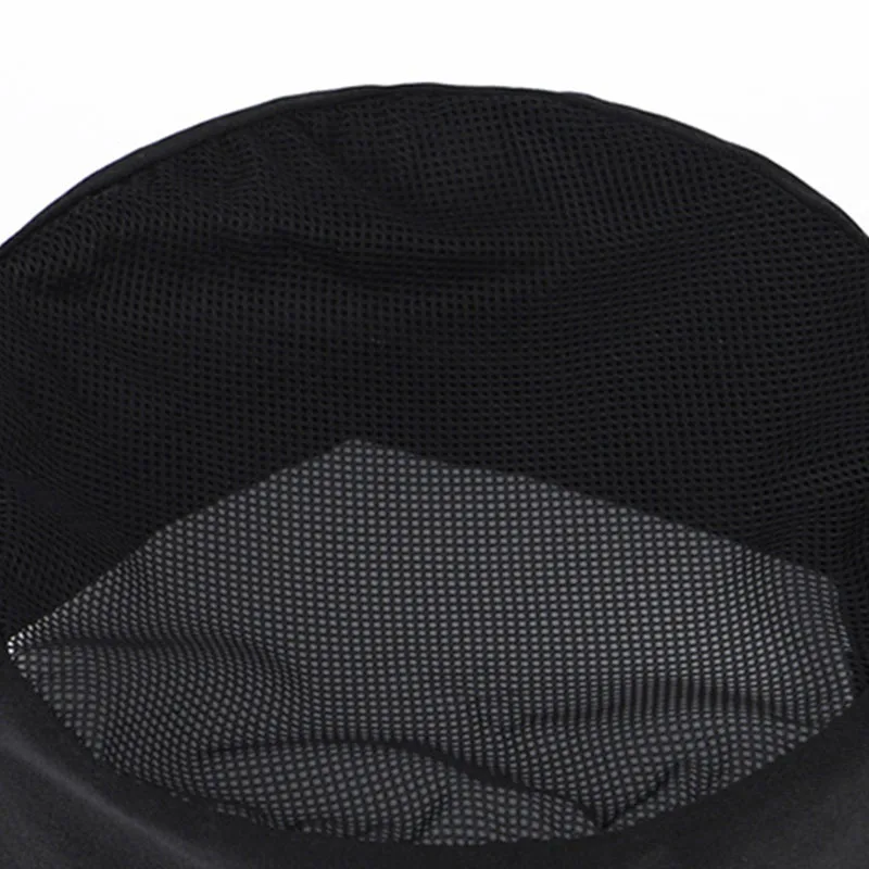 Elastic Band Top Breathable Mesh Chef Hat Food Service Sushi Restaurant Kitchen Cooking Cap Coffee Shop Baker Catering Work Hats