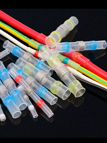 Welding Ring Heat Shrink Terminal, IP67 Waterproof, Electrical Equipment Connection Heat Shrink Tube, Wire Connector Terminal