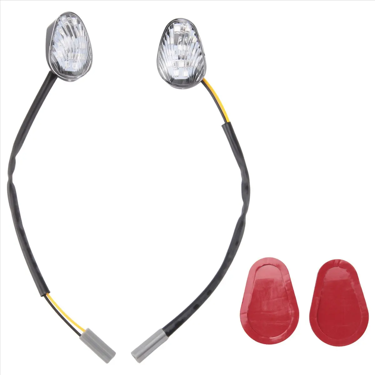 2 PCS LED Turn Signal Light for Yamaha YZF R1 R3 R6 R6S FZ6 FZ1 Fazer SUP