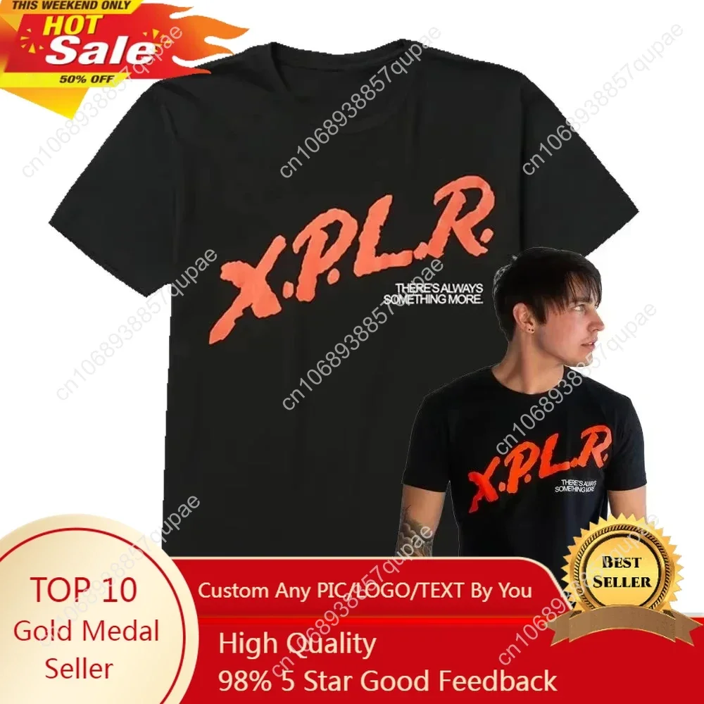 

XPLR Sam and Colby Dare Merch T-shirt Crewneck Short Sleeve Tee Men Women's Tshirt Harajuku Streetwear 2025 Fashion Clothes