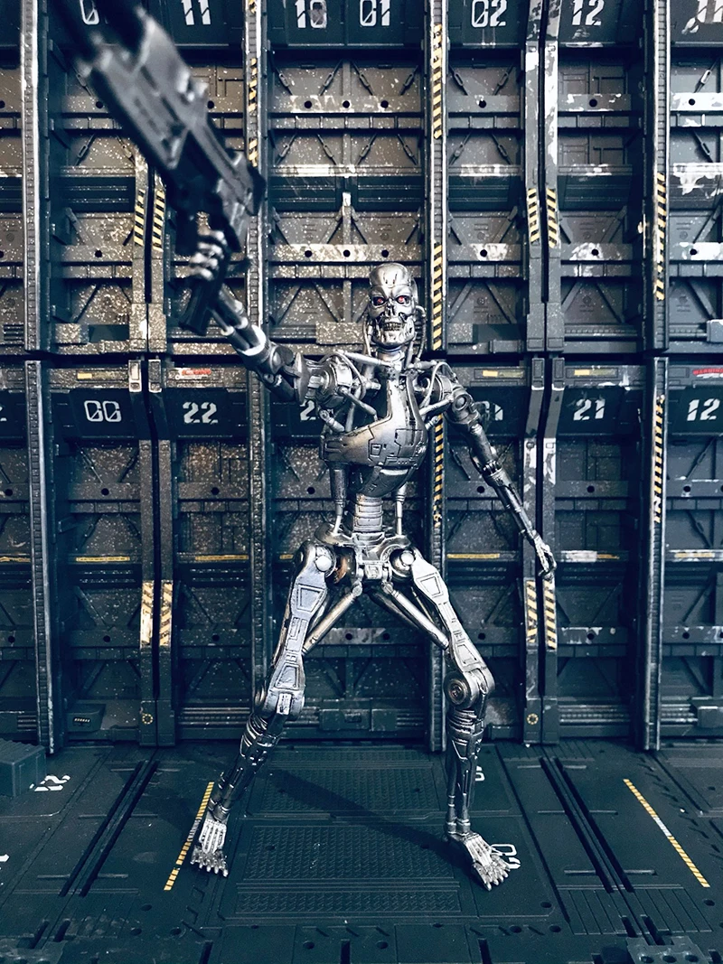 NECA The Terminator Endoskeleton T-800 PVC-Actionfigur The Terminator 2 Sammlermodell Spielzeug Bewegliche Montagepuppe – Detail 19