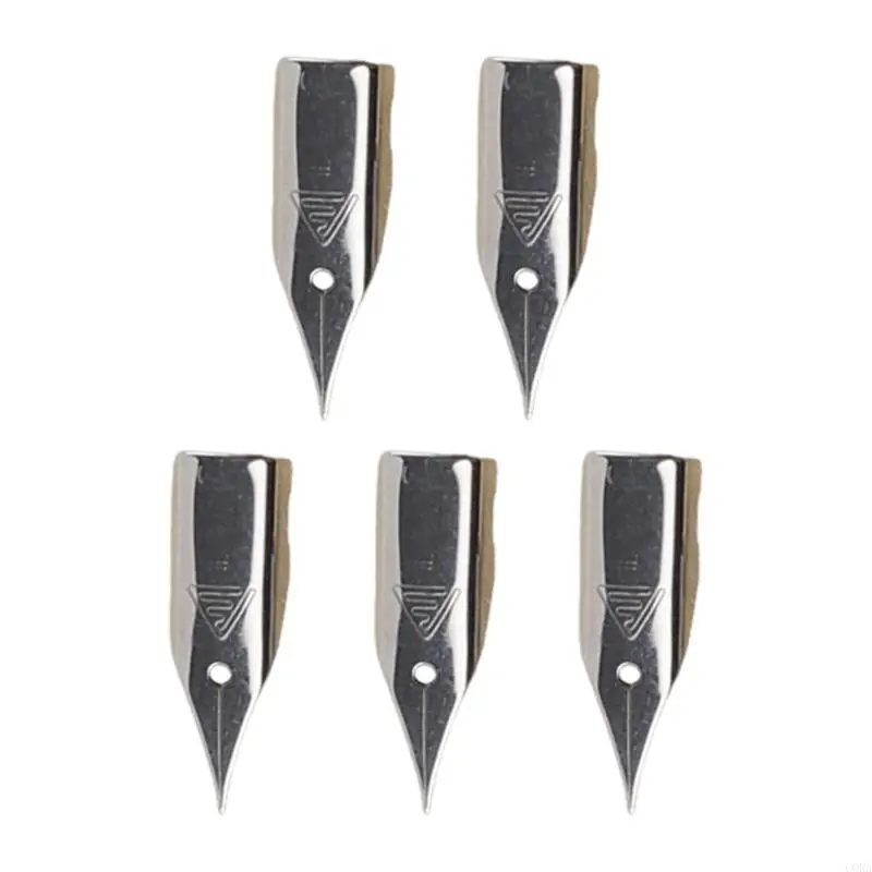 CORA Professional Design Fountain Pen Nibs Set EF F Tip With Golden Plated Oxidation Resist Layer For Corrosions Resistance