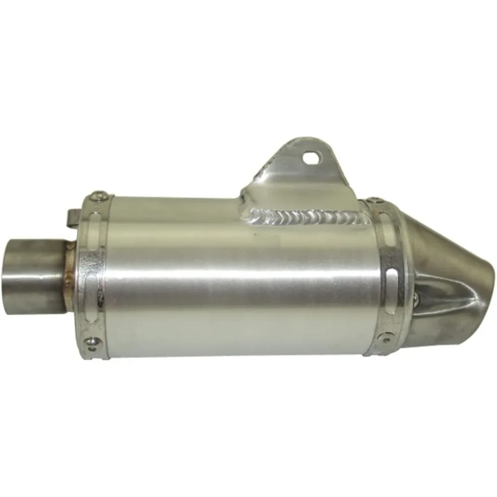 

DJ-Motor 38 мм глушитель T4 стиль серебристый из нержавеющей стали для пит-байка ATV Quad мотоцикл