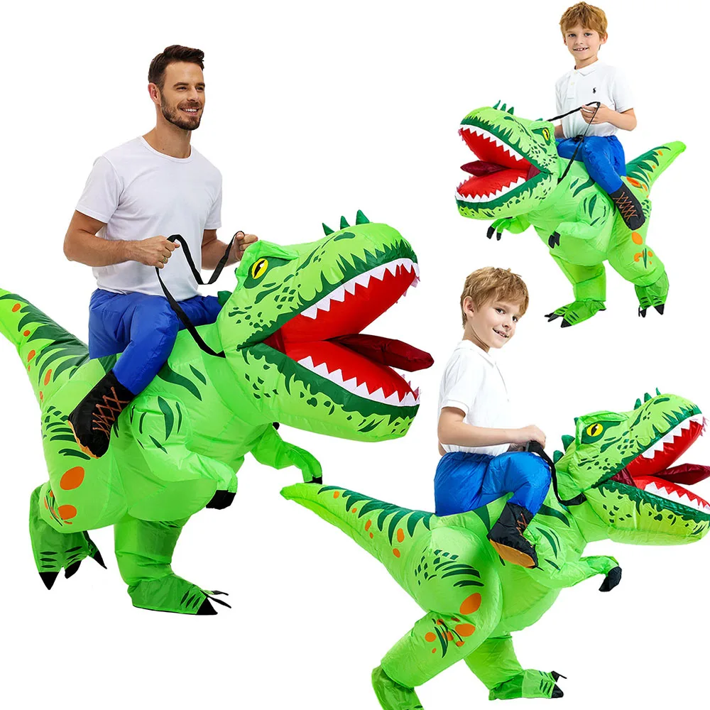 

Children/Adults Dinosaur Inflatable Clothing Anime Riding Role Playing Clothing Kindergarten Performance Party Festival Props