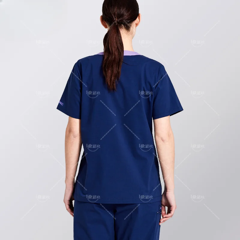 Newmodels Nursing Uniforms Elastic Spandex Clinics Suit Female Male Scrubs Hospital Clothing Breathable Cloth Heathy Beauty Wear