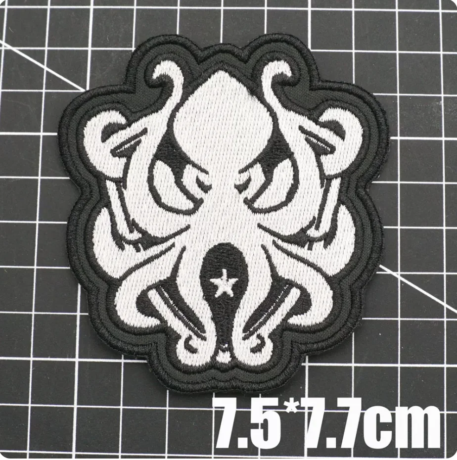 Ukrainian Velcro Badge, Morale Badge, Embroidered Cloth Patch, Armband Patch, Backpack Patch, Embroidered Patch, Clothing AB117 - view 5