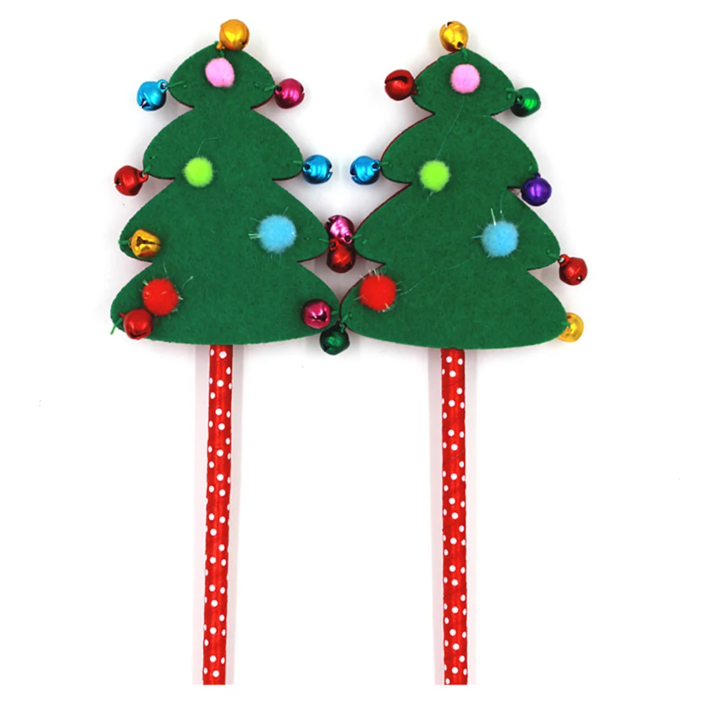 

3Pcs Christmas Ballpoint Pens Christmas Tree Santa Snowman Elk Pattern Smooth Writing School Supplies for