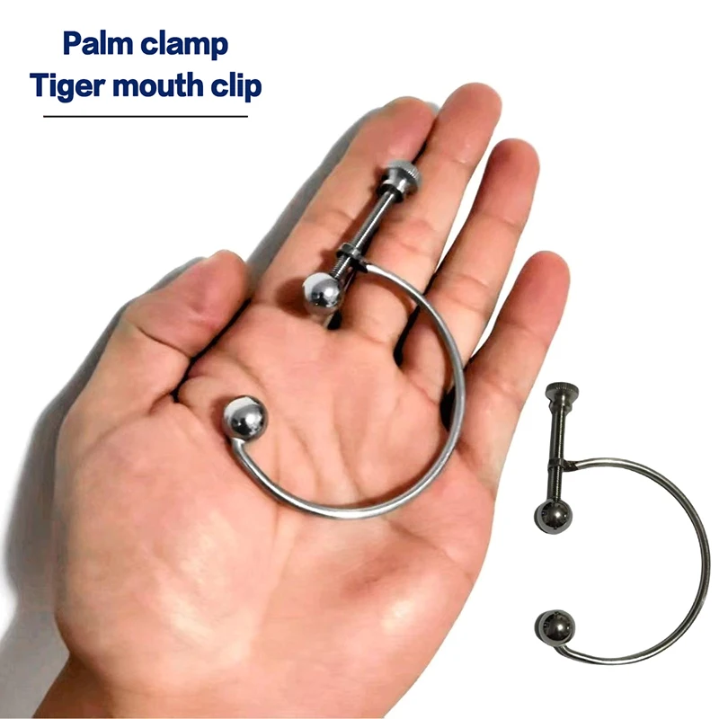 Acupoint Finger Joint Point Stainless Steel Massage Clip Portable Hand Meridian Massage Clip Hand Acupuncture Points Massager