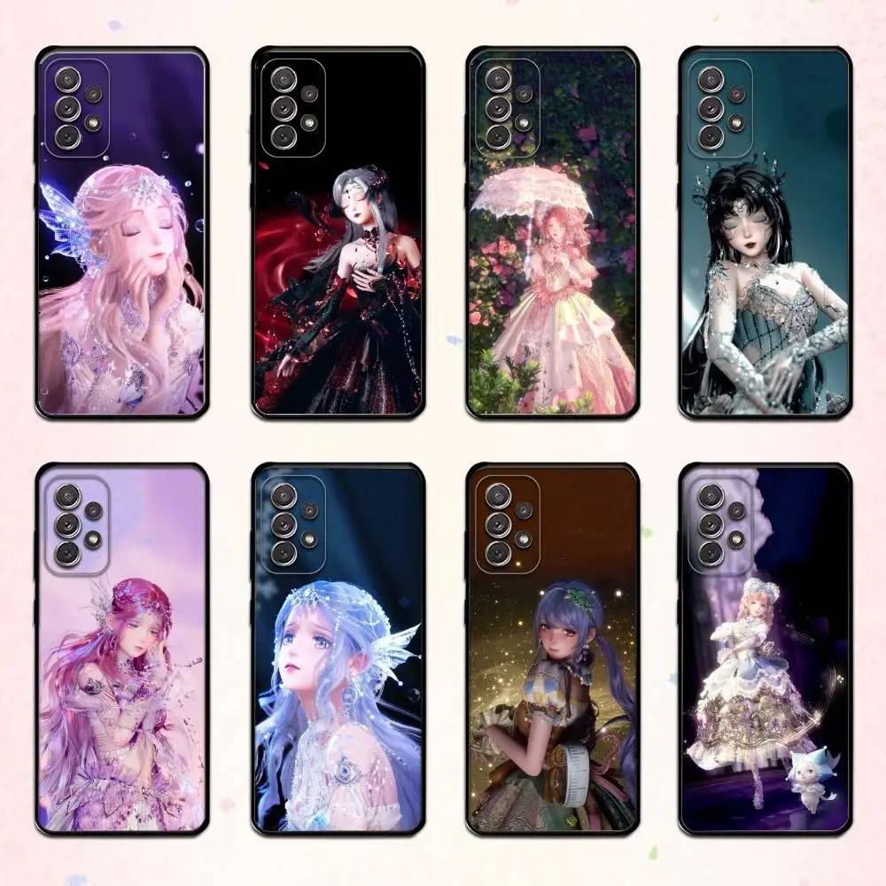 

3D Game I-Infinity N-Nikki Phone Case For Samsung S 25,24,23,22,30,21,10,9,Ultra,Plus,Lite,FE,4,5 G Soft Black Case