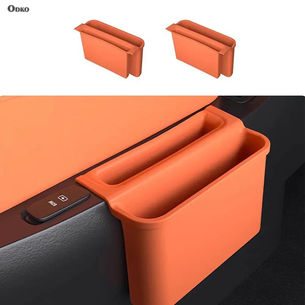 For GEELY Lynk & Co 900 Second Row Seat Phone Slot Storage Box Silicone Storage Box Car Interior Accessories
