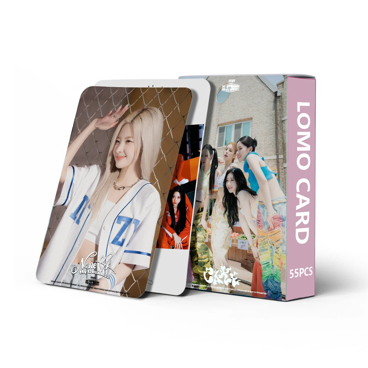 55pcs/set Kpop ITZY Lomo Cards High Quality HD Photo New Album CRAZY IN LOVE K-POP Photocard Fans Collection Fans Gift