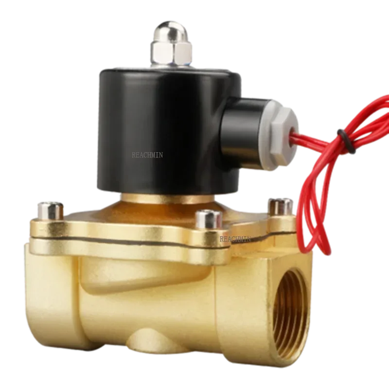 

Electric Solenoid Valve 1/4" 3/8" 1/2" 3/4" 1" DN8/10/15/20/25/50 Pneumatic Normally Closed for Water Oil Air 12V 24V 220V 110V