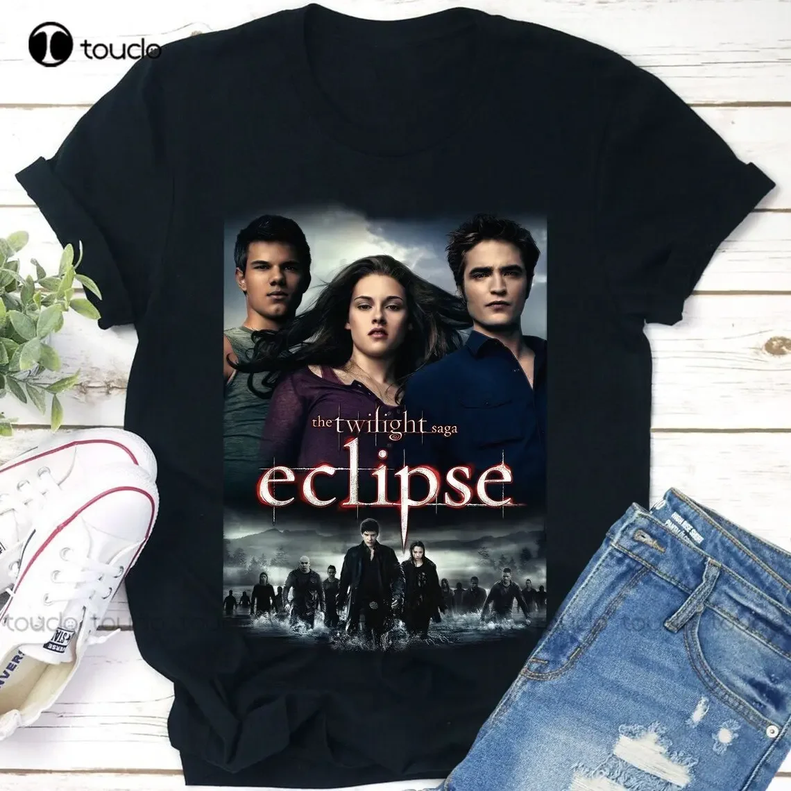 The Twilight Saga Eclipse Shirts Edward Cullen Bella Swan Jacob Black Twilight Saga Shirt Custom Shirt Vintage Movie T Shirt New