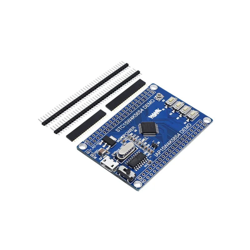 STC15 core board small system IAP15W4K58S4 board STC15W4K56S4 supports UART