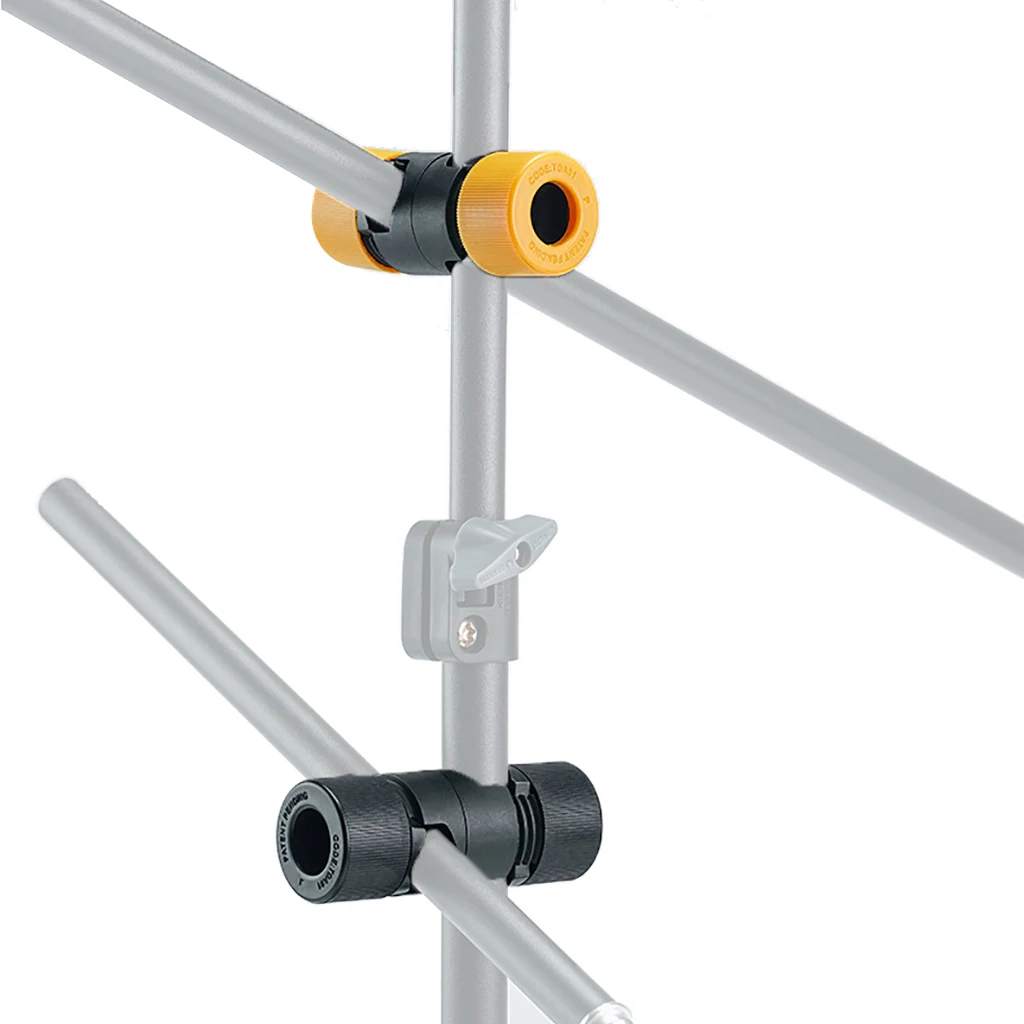 Multi-funktion DSLR Fotografische Blitzlicht Stehen Zentrum Griff Welle Adapter Doppel Loch Position Montieren Clip für Overhead Schuss – Detail 6
