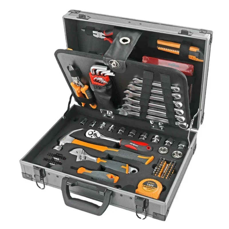 Imagem -06 - Completa Multifuncional Mão Tool Sets Automotive Mecânica Hardware Reparação Ferramentas Acessórios Profissionais 113 Pcs