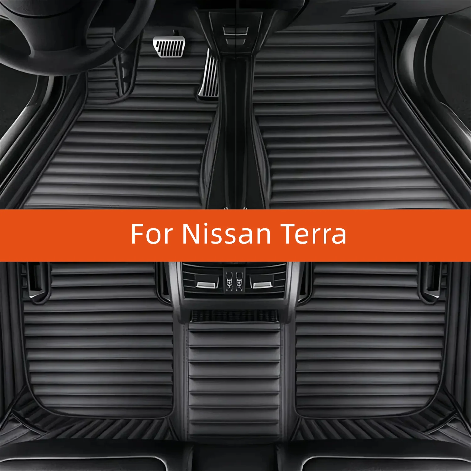 

Custom Leather Car Floor Mat For Nissan Terra 2018 2019 2020 2021 2022 Car Mat Interior Accessories