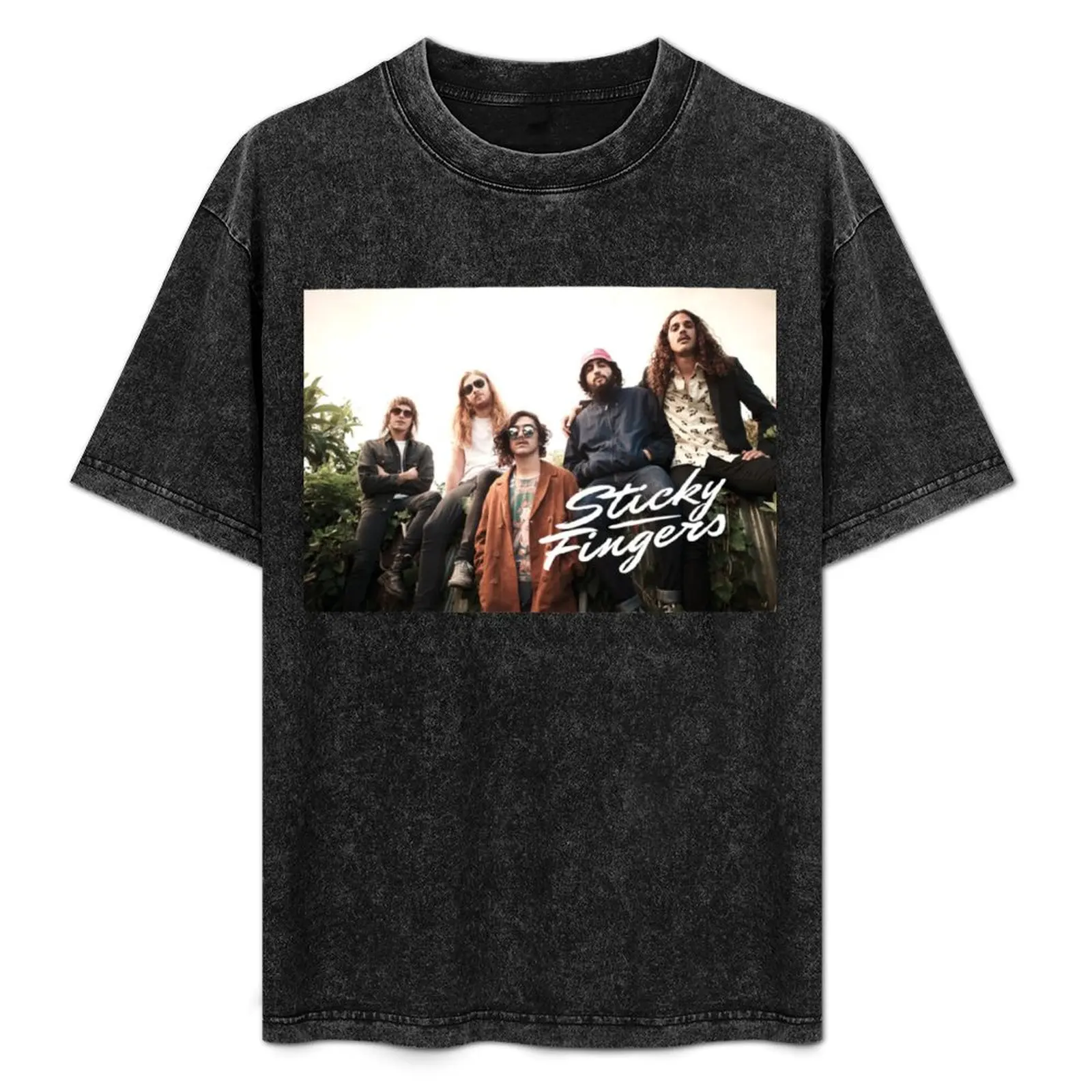 

Sticky Fingers T-Shirt customizeds Luxury man vintage t shirts men t shirts