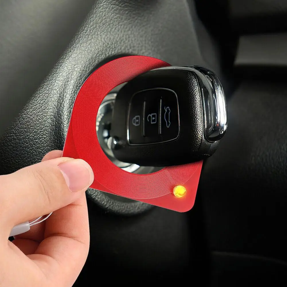 Car Key ECU Induction Signal Detection Fast Checking Chip Tester Plastic Immobiliser Coil Repair System Red Automatic Inspe Y9A5
