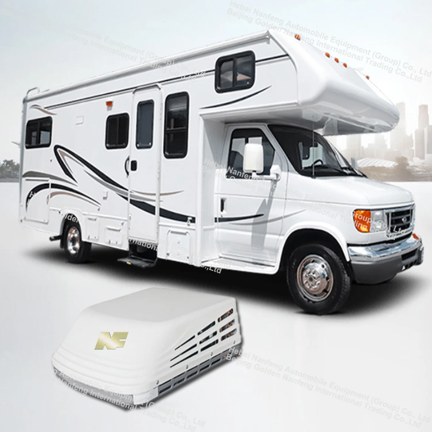 GROUP 110V Frequency Conversion Ceiling Camper Air Conditioner 220V Parking Cooler 240V Camping RV Roof Air Conditioner