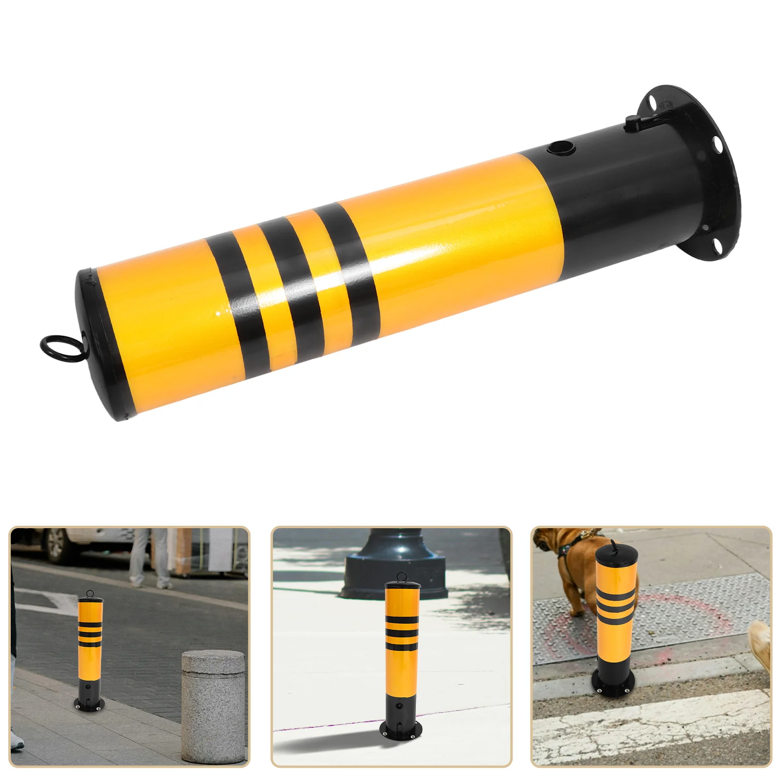 

Protective Railing Colored Cones Driving for Training Metal Spacer Garage Parking Aid Gadgets