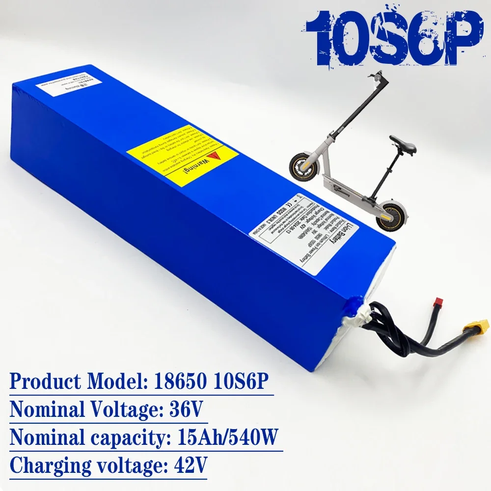 G30 36V 15000mAH 18650 Lithium 10S6P battery pack For Xiaomi Ninebot MAX G30 Electric Scooter Special Battery