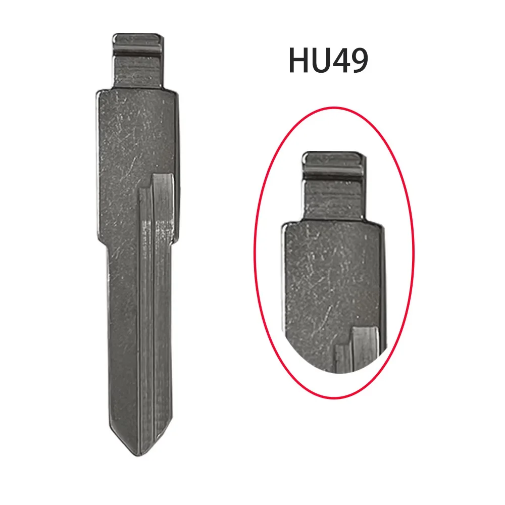 

СУПЕРКИ 5 шт. HU49 01 # Откидной пульт дистанционного управления, металлический необрезанный ключ для VW Jetta Santana Golf Voyage для KD keydiy VVDI