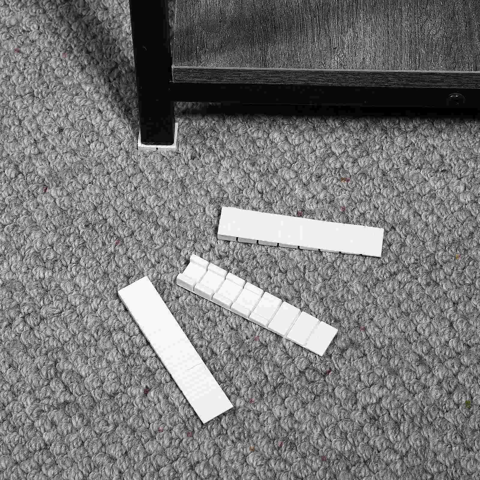 20 Pcs Furniture Leveling Shims Plastic Adjustable Foot Pads for Table Chair Cabinet Anti Reduction Home Shop