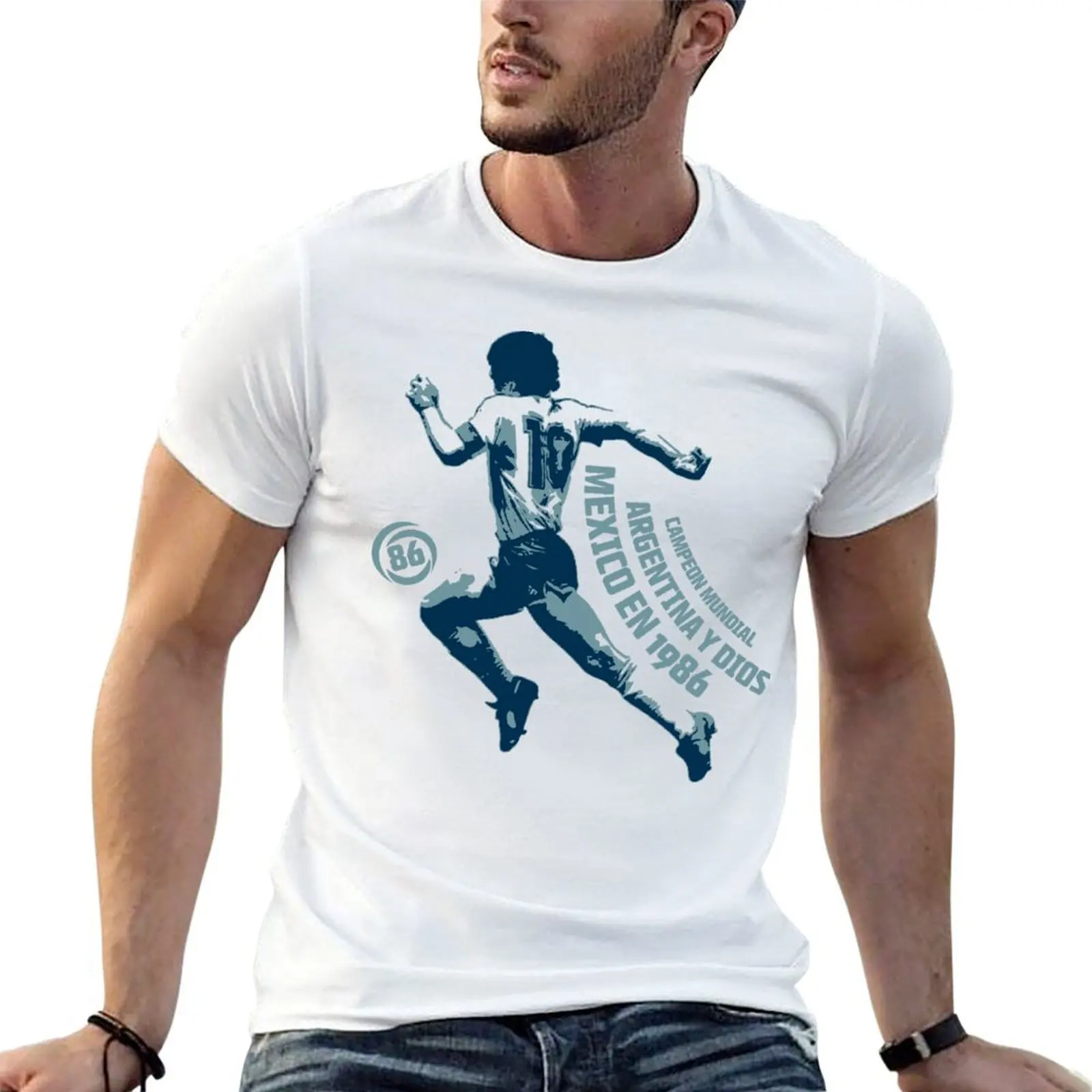 

Legends/Diego10 T-Shirt men t shirt cotton 100% t shirts for man graphic vintage man t shirt designer T-Shirt