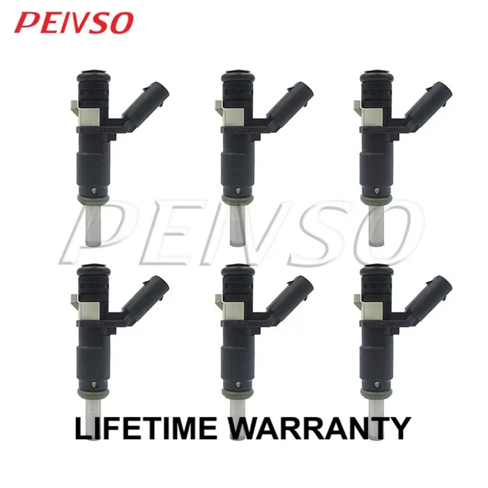 

CHKK 6pcs A2720780249 FJ840 fuel injector For DODGE&MERCEDES-BENZ SPRINTER 2500 / C230 / CLK350 / SLK280 2.5L 3.0L 3.5L V6