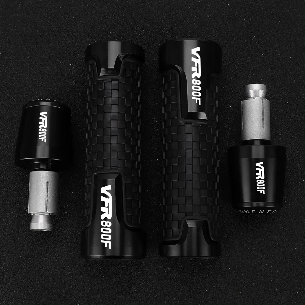 

For Honda VFR 800F VFR800F VFR800/F VFR 800 VFR1200/F Motorcycle 7/8" 22MM Handlebar Grips Handle Bar Cap End Plugs