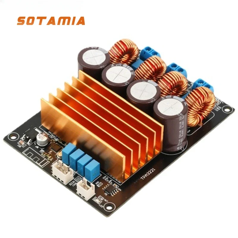 SOTAMIA TPA3221 BT5.0 เครื่องขยายเสียงดิจิตอลบอร์ดเสียง 100Wx2 เครื่องขยายเสียงไฮไฟสเตอริโอสมาร์ทบ้าน Amplificador เสียง Mini Amp