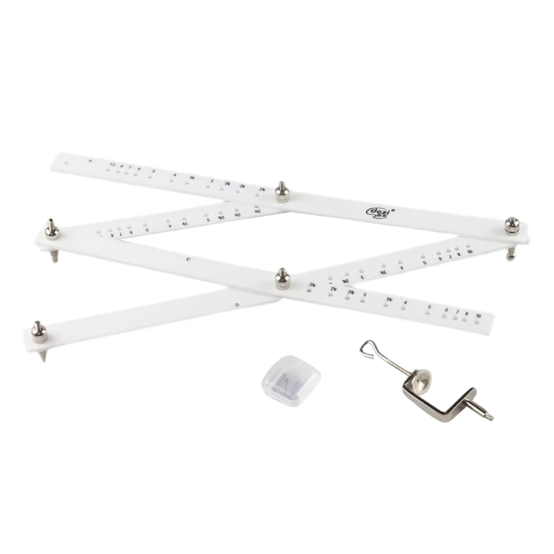 Strumento righello d'ingrandimento Righello da disegno in plastica per disegno architetto,
