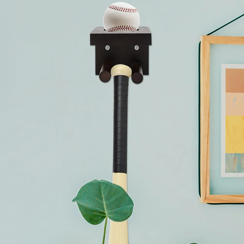 2pcs-solid-wood-baseball-bat-wall-mount-holder-stand-horizontal-display-rack-softball-bat-organizer-sports-equipment-storage