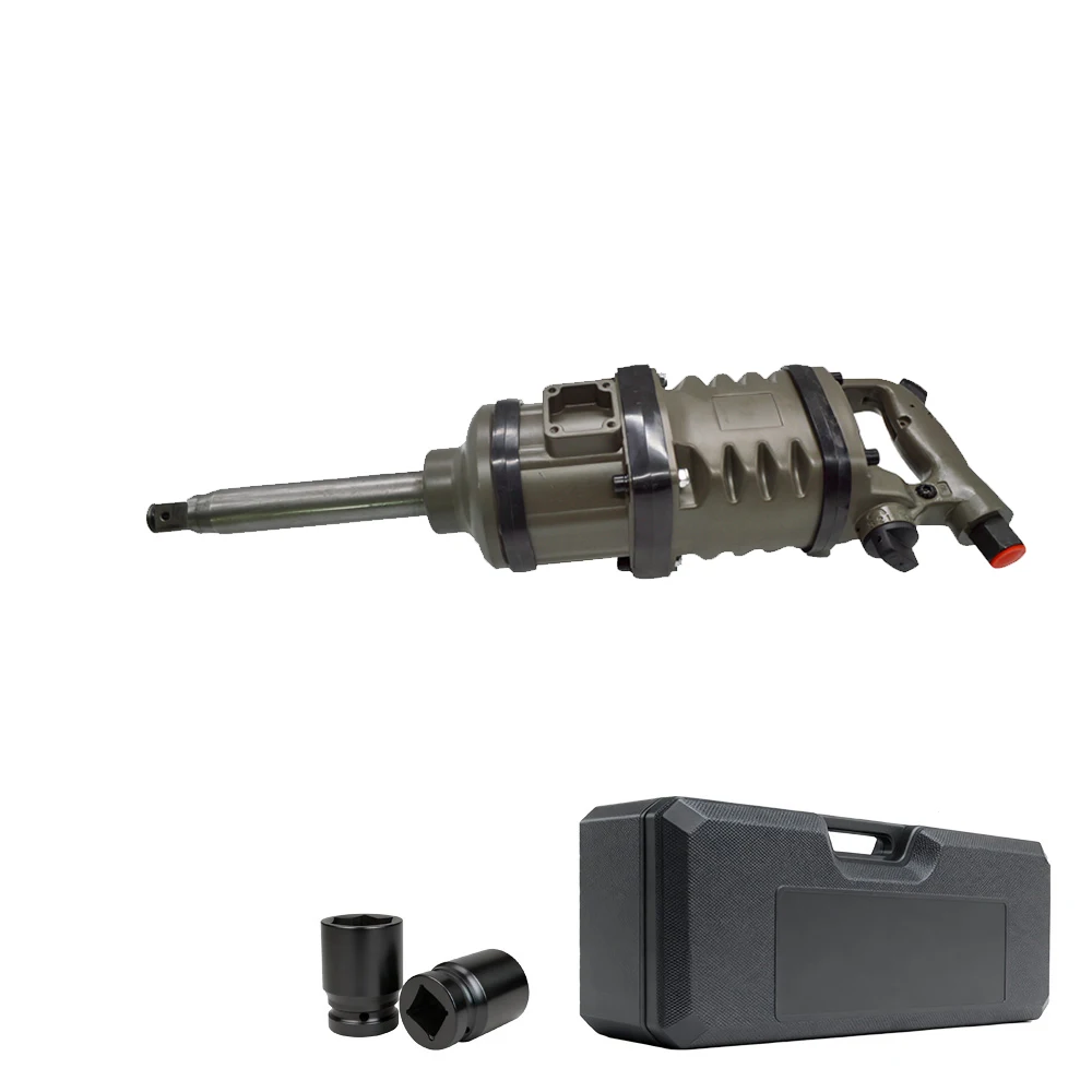 1 Inch. Drive High Torque 6800Nm D-handle Pneumatic Tools Air Impact Wrench Kit For Truck Bus Removing Lug Nuts