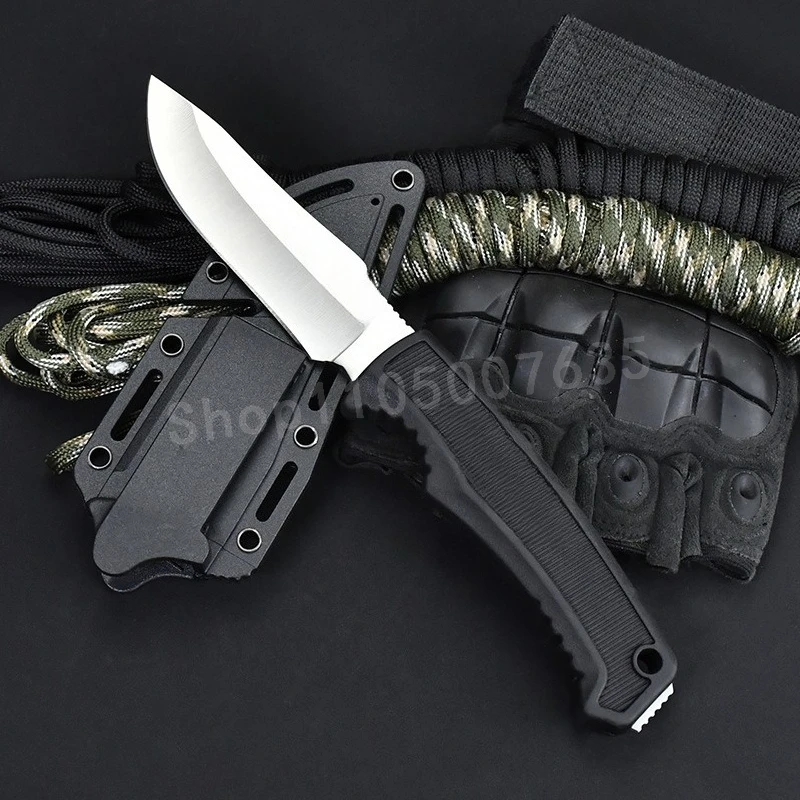 

FK1001 Прямой нож высокой твердости из прочной стали 7Cr13Mov, инструмент для выживания на открытом воздухе, кемпинга и охотничий нож EDC.