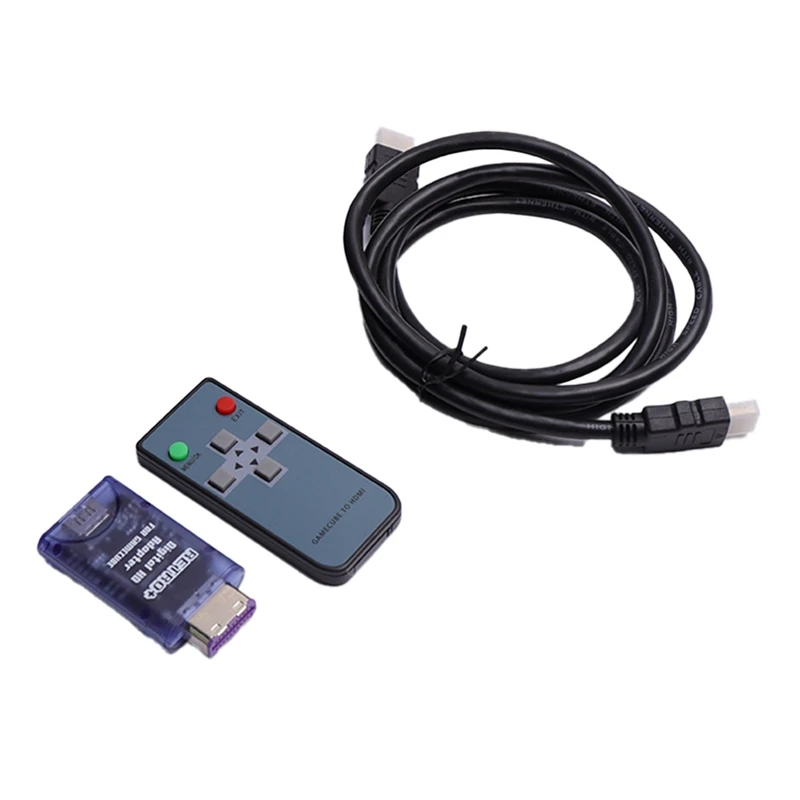 Retroplus tech digital-adaptador compatível para nintendo gamecube-duplador de linha compatível para conversor ngc