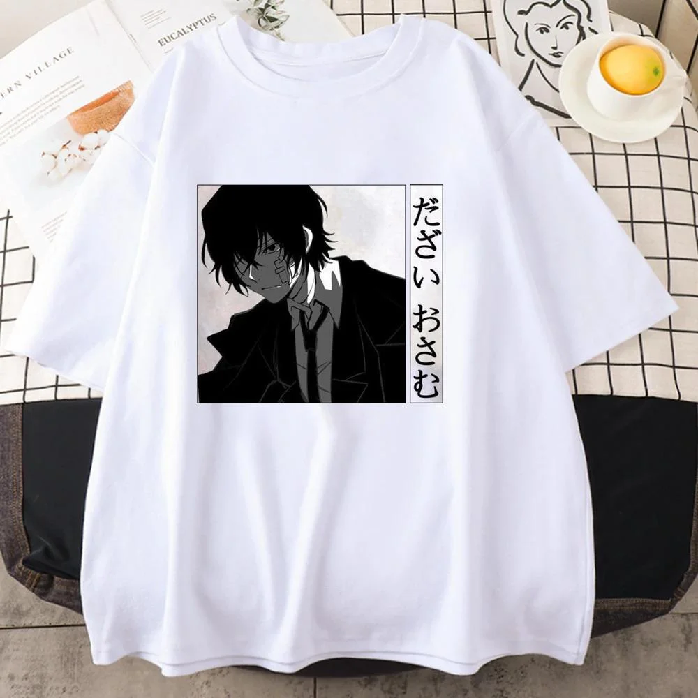 Anime Cool Print Shirt Fashion Casual Personality Hip Hop Street Men's Women's Short Sleeve T-Shirt Tops