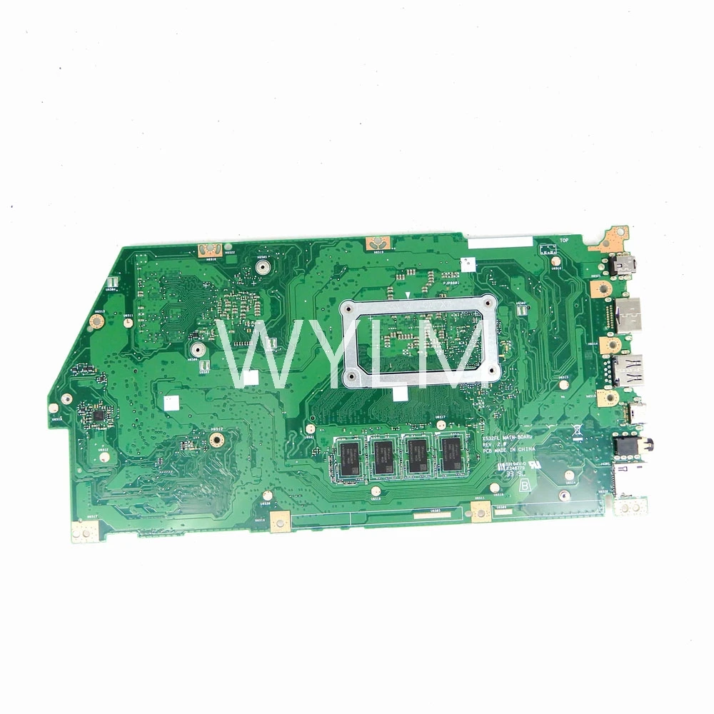 X532FL MX250  i5/ i7 8th /10th CPU 4G/8G Notebook Mainboard For Asus VivoBook S15 S532 X531FA X532FLC X532F Laptop Motherboard