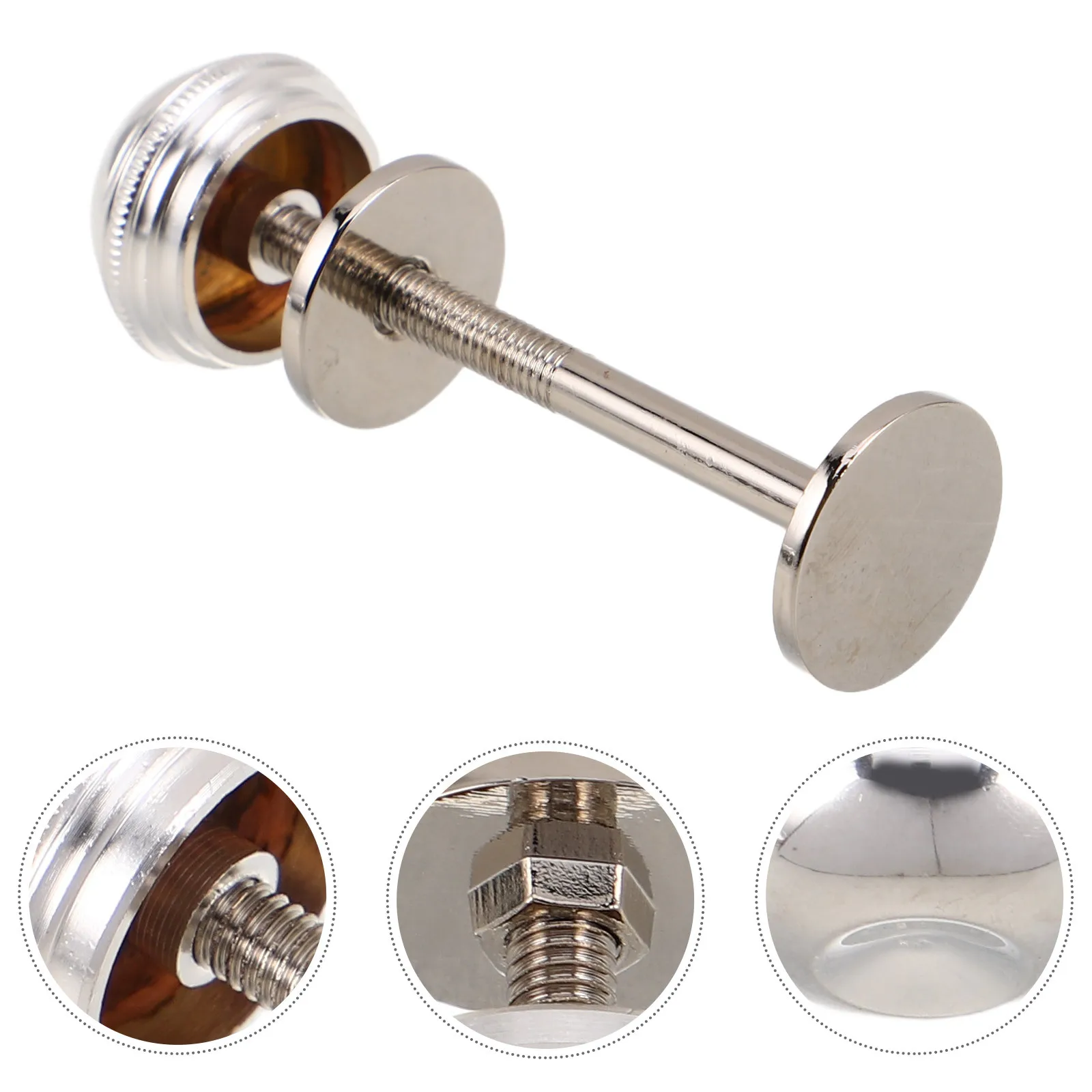 

Metal Flute Headjoint Cap Cork Stopper Plug Airtight Seal Sound Stabilizer Professional Flute Tone Enhancer Accessory